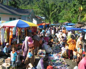 Local Market near Ketambe