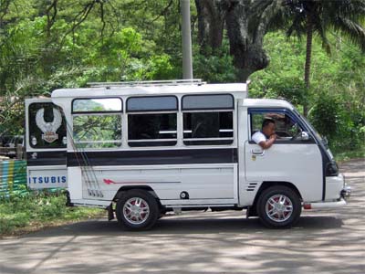 Local Transport on Samosir Island